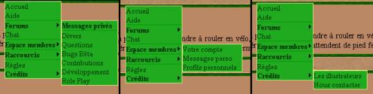 Les principales pages HJ d'Edenya regroupées dans le clic droit... magique ! Les principales pages HJ d'Edenya regroupées dans le clic droit... magique !
